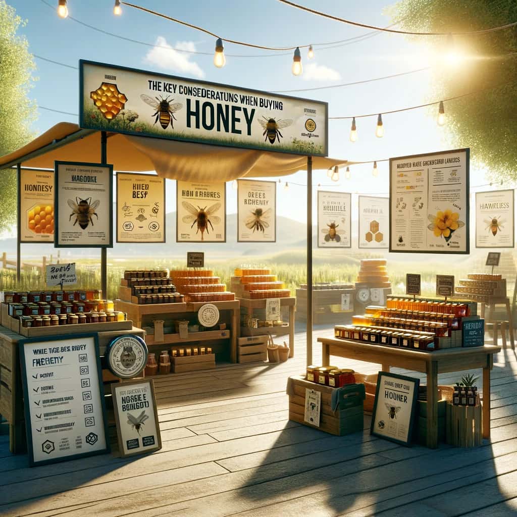Consideraciones al comprar miel