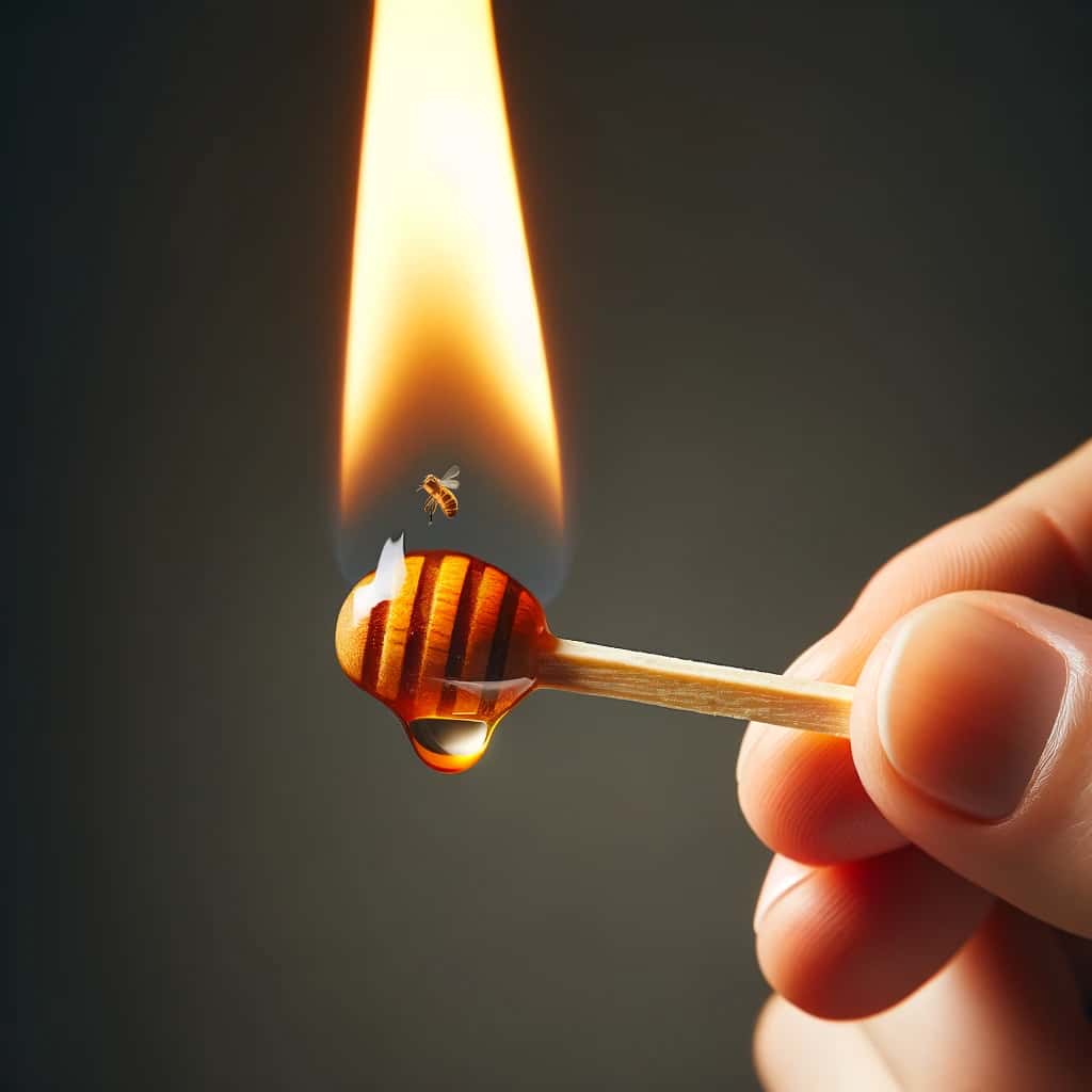 Prueba fuego miel