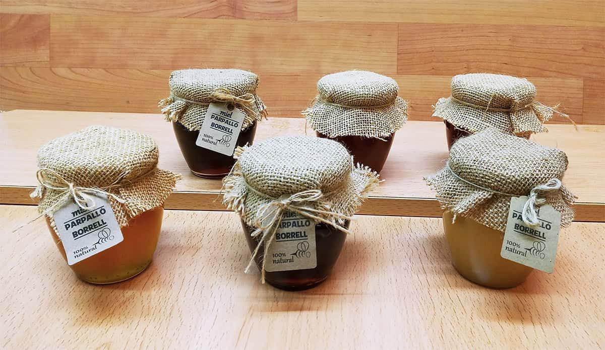 Ya disponibles las 6 variedades de miel en tarrito de 250 gr